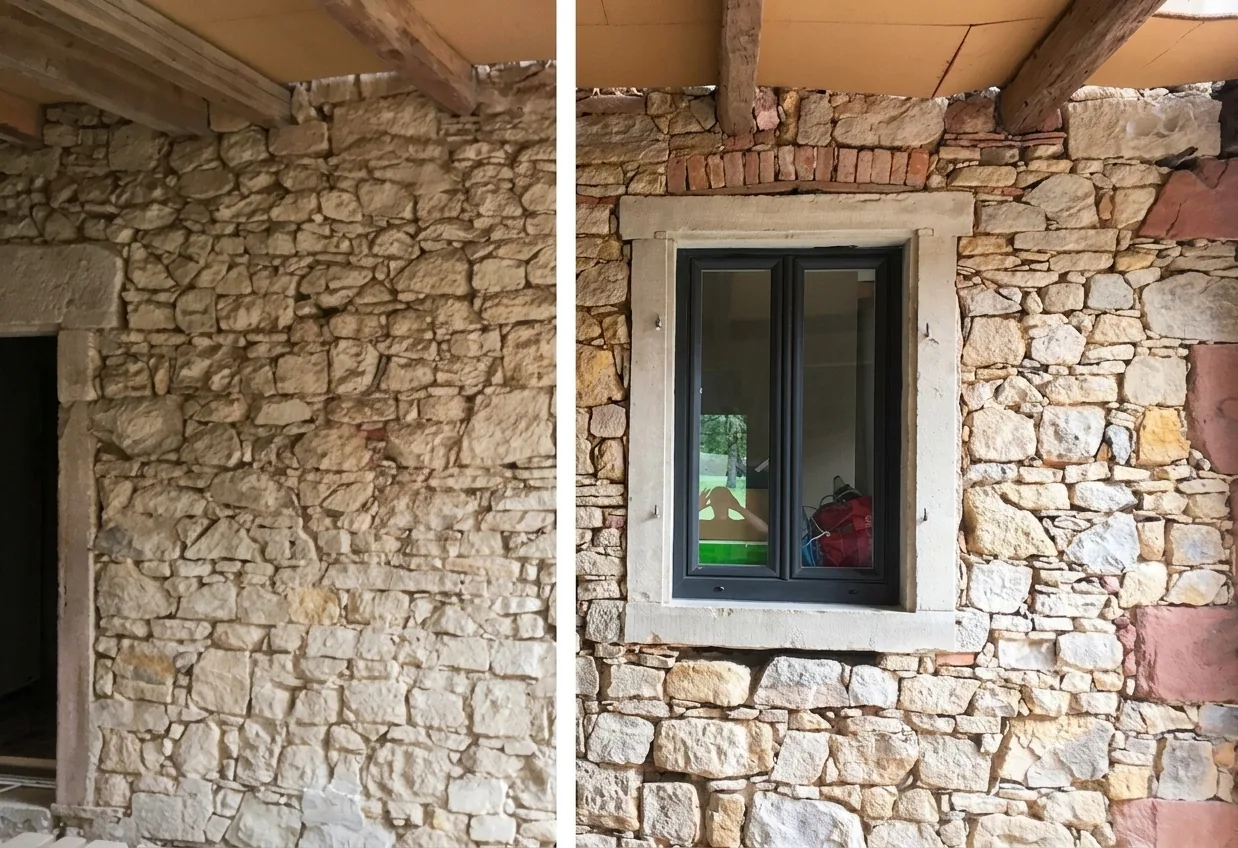 Ravalement de façade à Toulouse — après (chantier 1) Ravalement de façade à Toulouse — après (chantier 1)